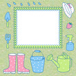 Card to record gardening.