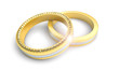 Eheringe mit Diamanten