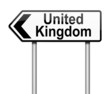 United Kingdom sign.
