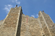 Looking upward  t0castle walls