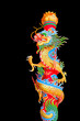 Chinese style dragon statue