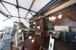 Foto: The cozy interior of a small restaurant. The cozy interior of a small restaurant.