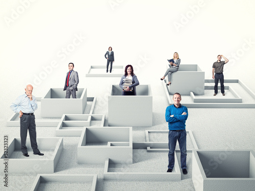 Photo: business people business people