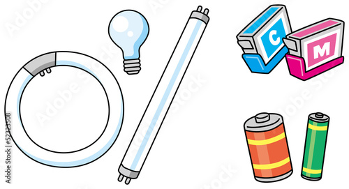 Illustration: 家電小物 家電小物