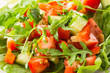 salad with fresh vegetables