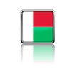Vector: National flag of Madagascar National flag of Madagascar