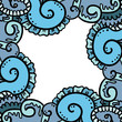 colorful  crazy frame