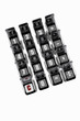 Calculator on office chairs