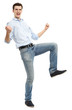 Photo: Man clenching fists Man clenching fists