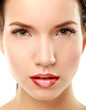 Makeup.Professional Make-up. Lipgloss. Lipstick