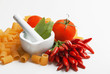 Pasta piccante al pomodoro e basilico