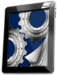 Tablet computer with Pages and Gears