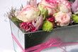 Foto: Blumengesteck mit Rosen Blumengesteck mit Rosen
