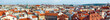 Prague (Czech Republic) evening panorama.