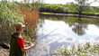 Fishing on the river