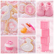 Baby girl collage