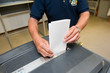 Ballot in box
