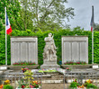 France, the war memorial of Les Mureaux