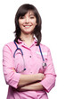 doctor woman with stethoscope