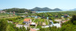 Summer  sea coastline view (Croatia)