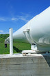 The high pressure pipeline