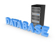 Database concept.