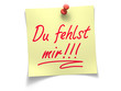 Mitteilung: Du fehlst mir!!!
