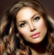 Foto: Beauty Model Girl. Healthy and Shiny Hair Beauty Model Girl. Healthy and Shiny Hair