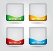 Best Seller label -