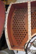 An industrial steam boiler getting ready for a clean and refit