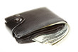 wallet with dollars