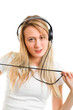 Photo: woman with headphone woman with headphone