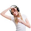 Photo: woman with headphone woman with headphone