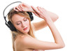 Photo: woman with headphone woman with headphone