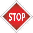 Знак с надписью STOP