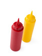 Photo: bottles of ketchup and mustard bottles of ketchup and mustard