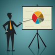 business presentation stock vector