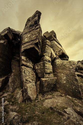 Photo: rock formation landscape rock formation landscape