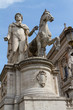 Campidoglio square (Piazza del Campidoglio) in Rome, Italy