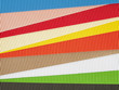different corrugated cardboard paper