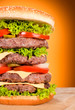 Burger half