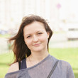Portrait of young woman