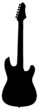 e-gitarre silhouette