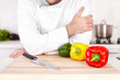 Chef in the kitchen