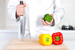 Chef in the kitchen