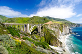 The Famous Bixby Bridge on California State Route 1