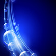 Vektor: Vector Illustration of an Abstract Background with Shiny Bubbles Vector Illustration of an Abstract Background with Shiny Bubbles