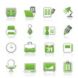 Business and office equipment icons