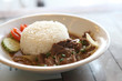 Photo: Gyudon ,Japanese beef rice bowl. Gyudon ,Japanese beef rice bowl.