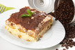 coffee cake on white